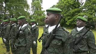 128 militaires reconvertis en agents des Eaux et Forêts reçoivent leurs attributs