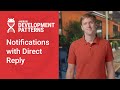 Notifications with Direct Reply (Android Development Patterns S3 Ep 4)