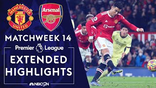 Manchester United v. Arsenal | PREMIER LEAGUE HIGHLIGHTS | 12/2/2021 | NBC Sports