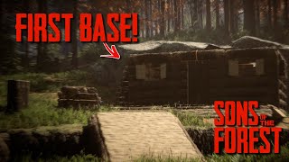 Building My First Base – S1 EP04 | Sons of the Forest