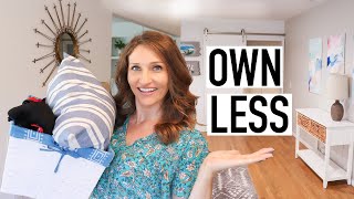 10 Easy Ways to Own Less Stuff