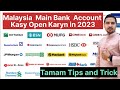 HOW TO OPEN BANK ACCOUNT IN MALAYSIA  #jinahent #malaysia #malaysiabank #bankaccount