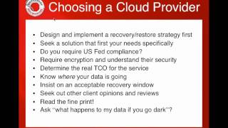 DriveSavers Webinar: Cloud Computing - Data Recovery at 20,000 Feet