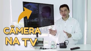 Como conectar câmera de segurança na TV