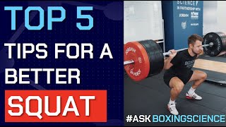 How To Squat Heavier with Good Technique? #AskBoxingScience - Episode 7