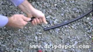 Drip Irrigation System Repair Tubing