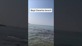 Beyt Dwarka beach - the sea that holds real dwarka inside it