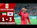 Heung-min Son Penalty Goal | Kuwait vs South Korea 1-3 Highlights | 2026 FIFA World Cup Qualifiers