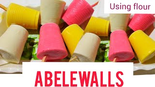 How to make Ghana icecream madewithflour#icecream  Abelewalls recipe