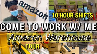 COME TO WORK WITH ME 😳 AMAZON WAREHOUSE UPDATE + WALKTHROUGH TOUR!!!  |Jada Lin
