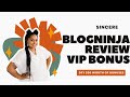 BlogNinja Review + Insanne Bonus Bundle of (($29,500)) 📣Blogninja Review, Demo & Bonus📣