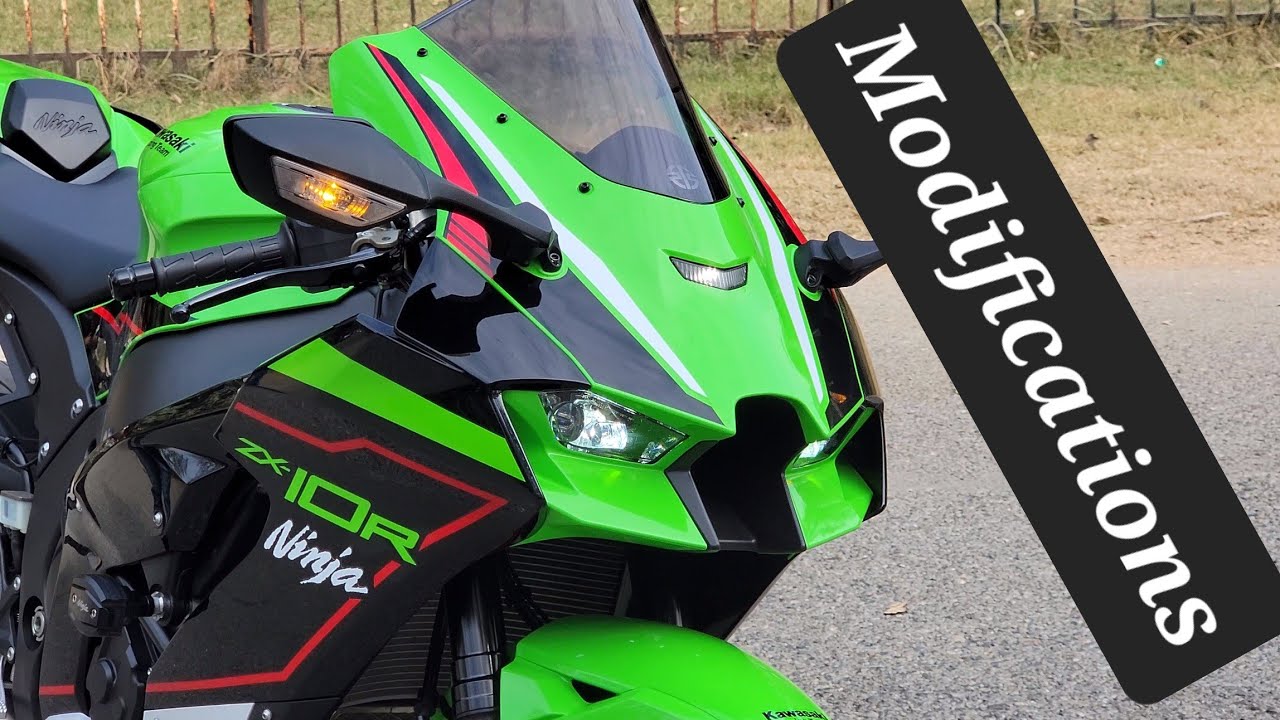 Zx10r 2021 Modifications Youtube