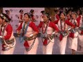 Nyishi women dancers from Arunachal Pradesh perform Rikham Pada dance