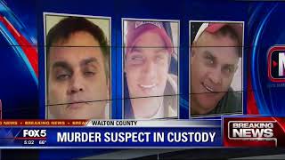 Walton County murder suspect in custody