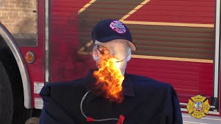 The Dangers of Smoking with Oxygen Stevens Point Burn Demo