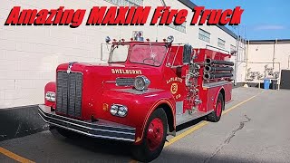 5 29 24 AMAZING '68? MAXIM FIRE TRUCK WITH 24,000 MILES SEEN IN MONTREAL CANADA