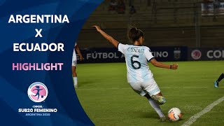 Argentina 1-0 Ecuador l Sub20 Femenino