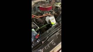 How to purge the trapped air from the cooling system of an old Chevy 350