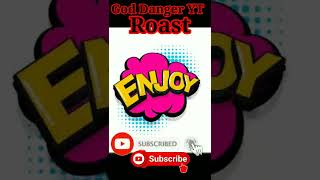 God Danger YT Roast 😡 in free fire 🔥 expose 😠 God Danger yt #shorts #roasting_video_hindi