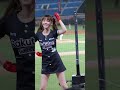 禹菡 勇敢樂天 楽天ガールズ 치어리더 cheerleader 台湾チアリーダ 20230414 黑色情人節