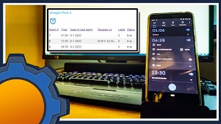 How to sync Android alarm with NodeRED
