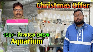 Christmas offer শ্রীরামপুর হাটে | Serampore Aquarium Fish Market | Serampore Fish Market