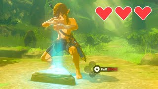 How to Get Master Sword Early With 3 Hearts in Zelda Breath of the Wild