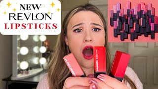 ✨NEW REVLON COLORSTAY SUEDE INK LIPSTICKS ✨ first impressions + lip swatches