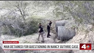 1 person detained in Nancy Guthrie case. What to expect from FBI