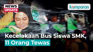 Kronologi Lengkap Rombongan Bus Perpisahan SMK Depok Terlibat Kecelakaan Maut di Ciater Subang