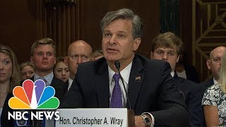 FBI Nominee Christopher Wray Pledges 'Strict Independence' From Political Influence | NBC News