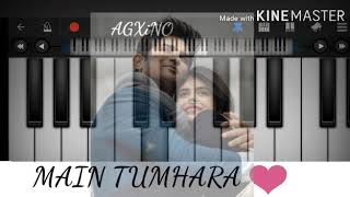 Main Tumhara – Dil Bechara |Perfect piano| Sushant, Sanjana |A.R. Rahman|Jonita, Hriday|Amitabh B