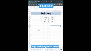 ⌨️TAB Key Multiple Use |  CTRL Shift ALT ke sath tab key ke upyog