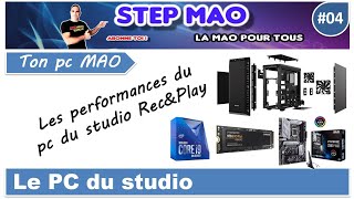 Les performances du  PC MAO avec CPU INTEL