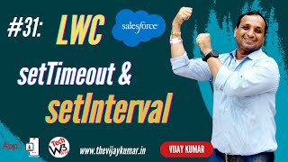 31 LWC Tutorial - setTimeout and setInterval in JavaScript | #lwc #salesforce