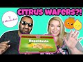 Kras Napolitanke Wafers Lemon Orange Review