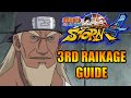 NARUTO STORM 4: 3RD RAIKAGE CHARACTER GUIDE