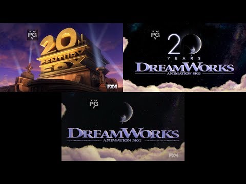 20th Century Fox Blue Sky Studios and DreamWorks Animation SKG Logo ...