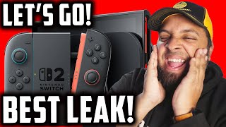 THIS IS Nintendo Switch 2s BEST Leak! It's Great News!