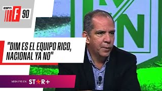 "DIM es el equipo rico, Nacional ya no": Luis Arturo Henao y la actualidad del bicampeón de América