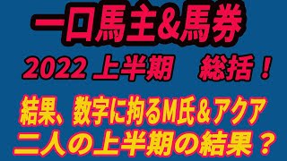 【 2022年上半期の総括 】一口馬主\u0026馬券の結果発表！数字に拘るチャンネルの結果？