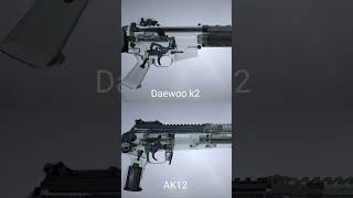 Ak-12 x Daewoo k2