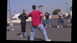 Stabilized Fights - Karate Kid in the Parking Lot Throwdown One Punch