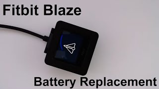 How to replace the battery on a Fitbit Blaze (fixes overheating issue)