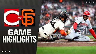 Reds vs. Giants Highlights (4/7/25) | MLB Highlights