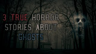 3 True Ghosts Scary Horror Stories (With Rainy Night Sounds)
