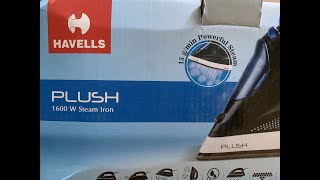 havells plush 1600-watt steam iron black  | | Steam Iron || Best  Iron