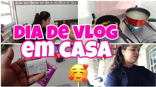 VLOG:um domingo com a família👩‍❤️‍👨👶/preparei nosso almoço simples 😍/valclecia soares