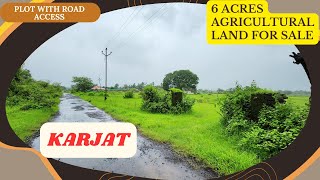 कर्जत 6 Acres Agriculture Land for Sale|Taar Road| Karjat