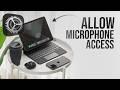 How to Allow Microphone Access on iPad (tutorial)